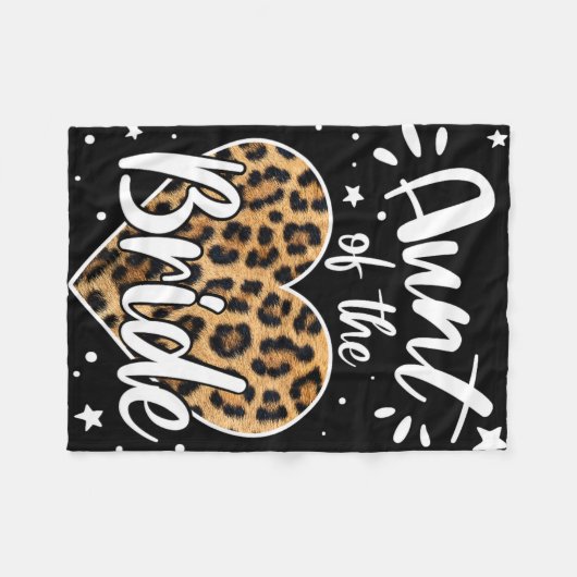 Tante der Braut, die ich ihr ersten Niedlichen Leo Fleecedecke (Vorderseite (Horizontal))