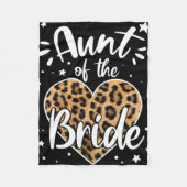 Tante der Braut, die ich ihr ersten Niedlichen Leo Fleecedecke (Vorderseite)