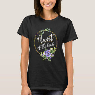 Tante der Braut Hochzeit Brautparty Tante passend T-Shirt