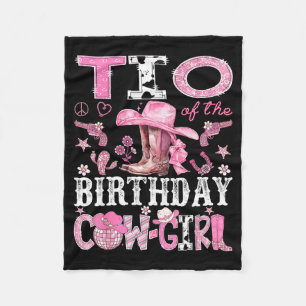 Tante der Geburtstags-Cow-Girl Nk Disco Rodeo Tant Fleecedecke