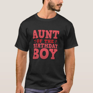 Tante der Geburtstagsjunge Matching Family zum Geb T-Shirt