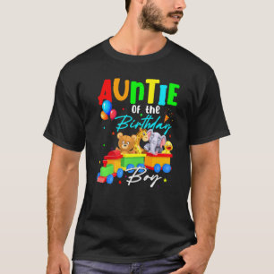 Tante der Geburtstagskinder trainieren Familie Saf T-Shirt