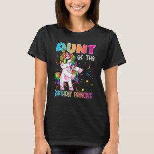 Tante der Geburtstagsprinzessin Flossing Unicorn G T-Shirt