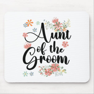 Tante der Groom-Blume Groomtte der Groo Mousepad