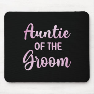 Tante der Hochzeitsdusche Mousepad