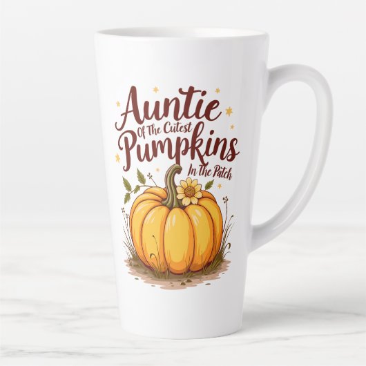Tante der Niedlichsten Pumpkins im Patch Milchtasse (Rechts)