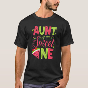 Tante der süßen Wassermelone Mommy Mama 1st B T-Shirt
