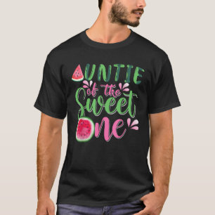 Tante der süßen Wassermelone zum ersten Geburtstag T-Shirt