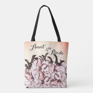 Tante der Vintagen rosa Tasche