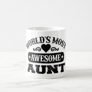 Tante der Welt, die am meisten abgefahren ist Kaffeetasse