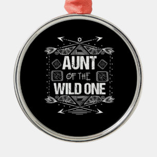 Tante der wilden ein Geburtstagsgeschenk Ornament Aus Metall
