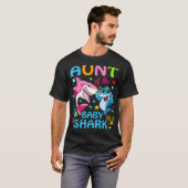 Tante des Baby Shark Birthday Tante Shark Day T-Shirt (Vorne ganz)