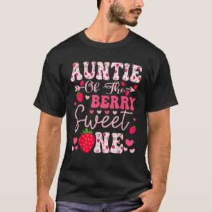 Tante des Berry Sweet One Strawberry 1St Birth T-Shirt