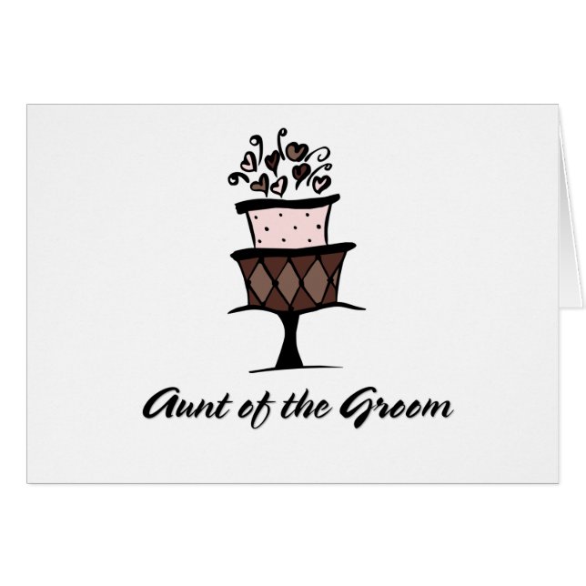Tante des Bräutigams (Vorderseite (Horizontal))