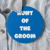 Tante des Bräutigams Button (Beispiel)
