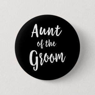 Tante des Bräutigams Hochzeitsprobe Abendessen Bra Button