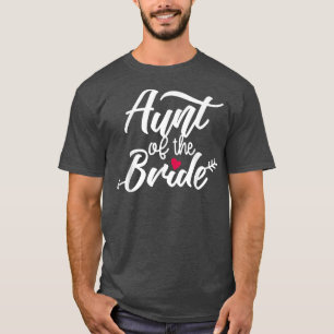 Tante des Bride Arrow Heart Wedding Bachelorette T-Shirt
