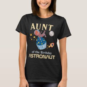 Tante des Geburtstags-Astronautenkollege T-Shirt