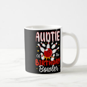 Tante des Geburtstags Bowler Kid Bowling Party Ce Kaffeetasse
