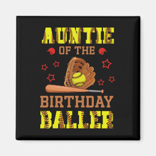 Tante des Geburtstags Softll Themen-B-Day Pa Magnet