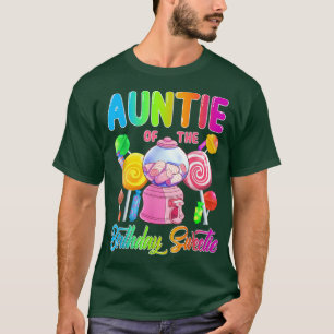 Tante des Geburtstags Sweetie Candy Girl Matching T-Shirt