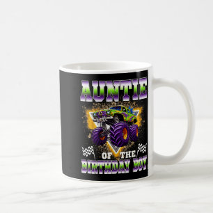 Tante des Geburtstagsjungen-Monstertruck-Geburtsta Kaffeetasse