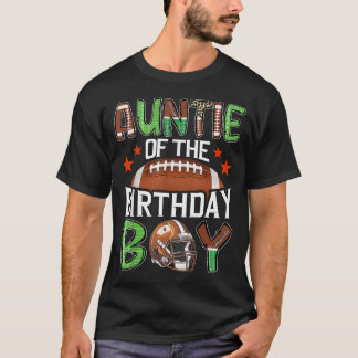 Tante des Geburtstagsjungen Spieltag T-Shirt