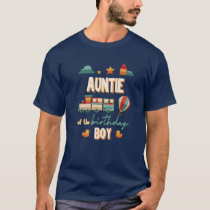 Tante des Geburtstagsjunges "Boy Train Theme Match T-Shirt
