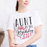 Tante des Geburtstagskamerads mit individueller Ma T-Shirt<br><div class="desc">Suchen Sie ein Shirt zum Geburtstag, das Ihr Party komplett macht? Schauen Sie sich nur unsere passenden Geburtstags-Crew-Shirts an! Diese stilvollen T-Shirts sind perfekt für jeden Geburtstagsfeier. Unsere passenden Shirts sind ein tolles Geschenk für Ihre Freunde und Familie und können als Teamkollegen oder als Gruppentee zusammengefasst werden. Mit so vielen...</div>