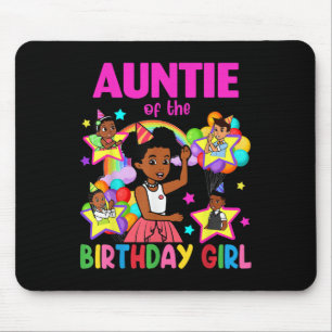 Tante des Geburtstagsmädchens Gracie Geburtstags P Mousepad