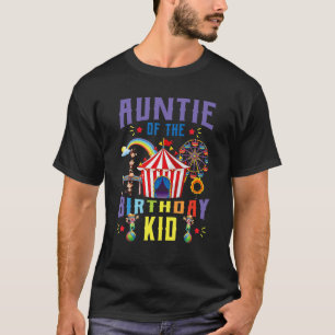 Tante des Geburtstagspark Zirkusvergnügungsparks B T-Shirt