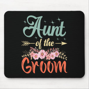 Tante des Groomgeschenks Mama Brautgarten Hochzeit Mousepad