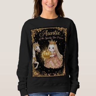 Tante des gruseligen Boo Prinzessin Shirts Schwarz