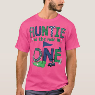 Tante des Hole in One 1. Geburtstagsjungen Golf Lo T-Shirt