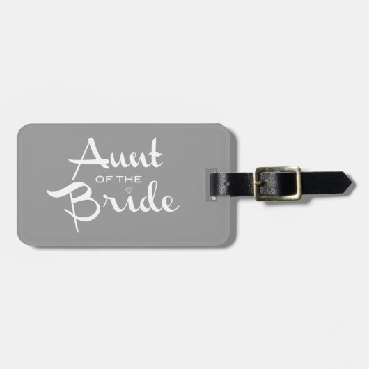 Tante des Retro-Drehbuchs Gepäckanhänger (Vorderseite horizontal)