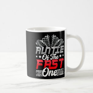 Tante des schnellen Geburtstags 1. Rennauto Famili Kaffeetasse