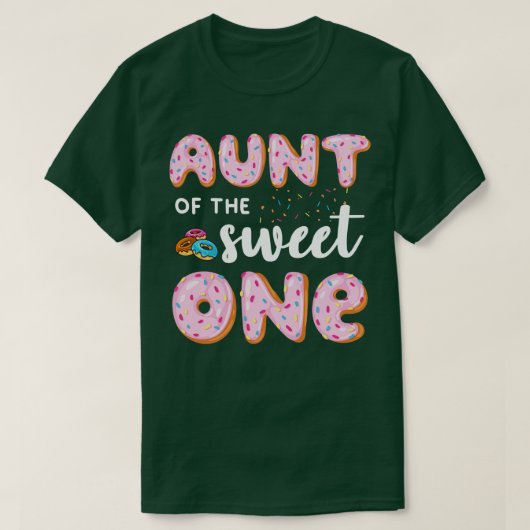 Tante des süßen Donut zum Geburtstag T-Shirt (Design vorne)