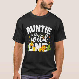 Tante des Wilden Zoo Geburtstagssafari-Jungle T-Shirt