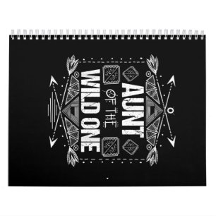 Tante des Wilden zum Geburtstag Geschenk Kalender