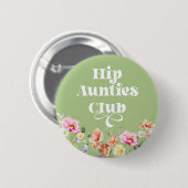 Tante, die bald Mutter wird Button (Vorne & Hinten)