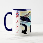 Tante Dot Ferguson WASP Pilot übergroße Tasse (Links)