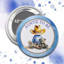 Tante, ein Lil' Cowboy zu sein | Babydusche