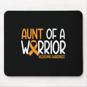 Tante einer Kriegerfamilie Leukämie Krebsbewusstse Mousepad