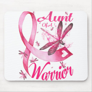 Tante eines Kriegerdrachenbrustkrebses Mousepad