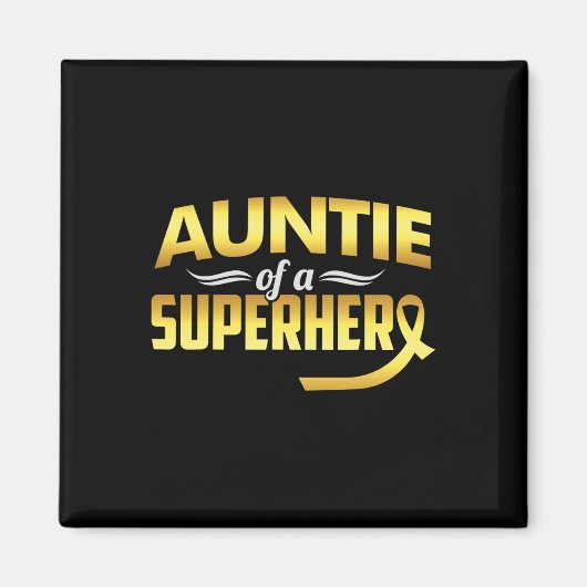 Tante eines Superhelden Magnet (Vorne)