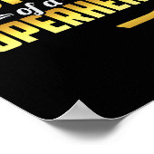 Tante eines Superhelden Poster (Ecke)