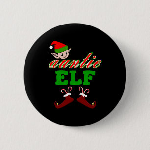 Tante Elf Weihnachtsgeschenk Button