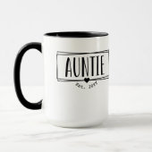 Tante Est. Benutzerdefinierte Tante etablierte New Tasse (Links)