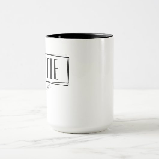 Tante Est. Benutzerdefinierte Tante etablierte New Tasse (Zentrum)