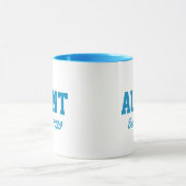 "Tante - est. Datum" Neues Geschenk Tasse (Zentrum)